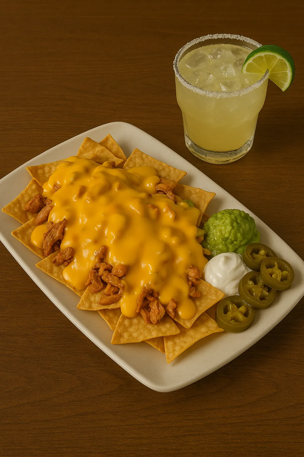 Authentic Mexican cuisine presentation